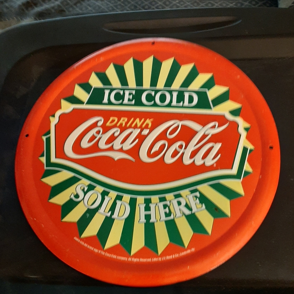 Coca cola Metal Sign